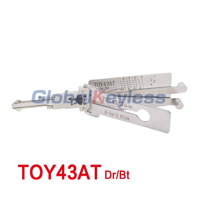 Lishi 2in1 Pick TOY43AT dr/bt