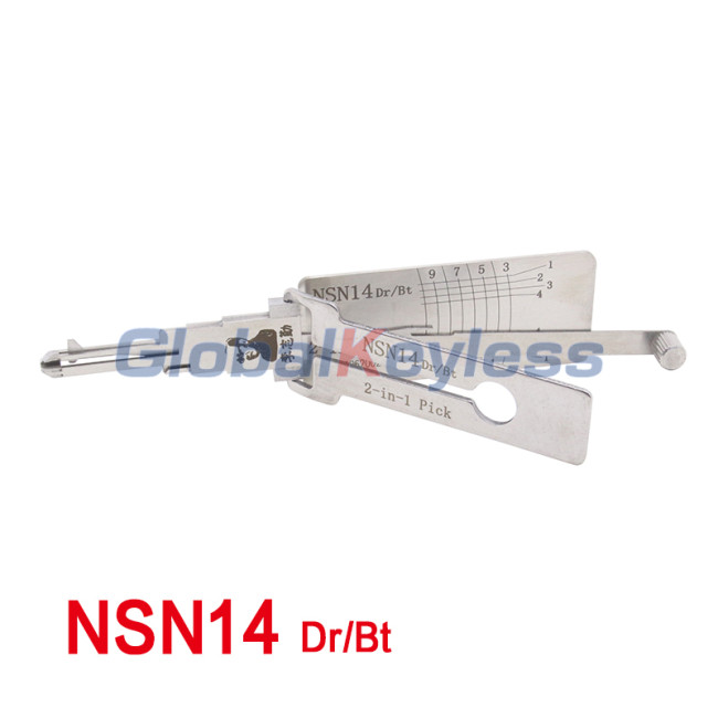 Lishi 2in1 Pick NSN14 dr/bt