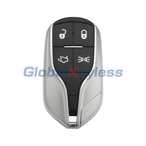 2012 - 2015 Maserati  / Smart key 4 button / 433mhz ID46 chip / FCC M3N7393490