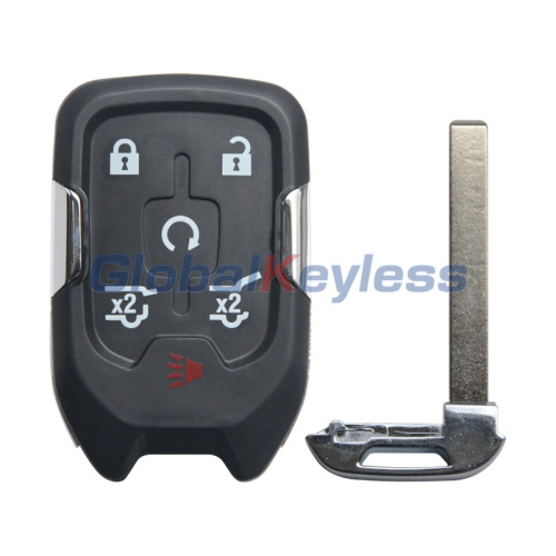 FCC HYQ1AA Smart key shell 6 button for GMC Yukon XL Chevrolet Suburban Tahoe 2015-2019