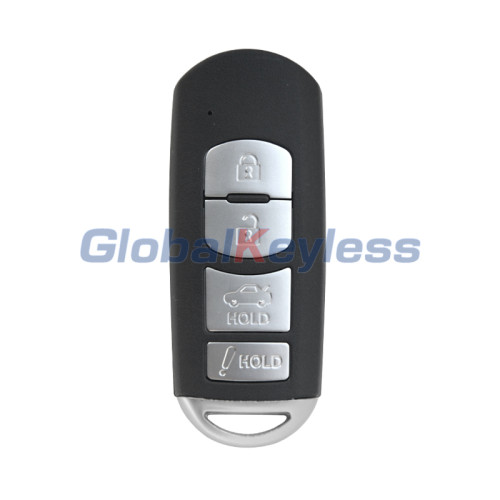 FCC WAZSKE13D01 smart key 4 button 315mhz for Mazda 3 Sedan Mazda 6 Mazda MX-5 Miata 2014 2015 2016 2017 2018 PN GJY9-67-5DY Mitsubishi system