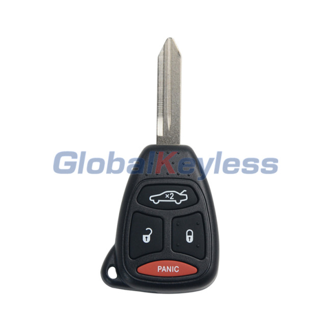 FCC KOBDT04A Remote head key 4 button 315Mhz for Chrysler 300 Dodge Durango Charger Jeep Grand Cherokee 2007 PN 56038757AE