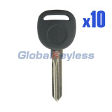 B111 No chip Transponder key for GM (Pack of 10)