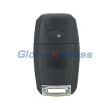 FCC NYODD4TX1306 Flip key shell KHY37 blade 4 button for 2014 2015 2016 Kia Sportage P/N 95430-3W350