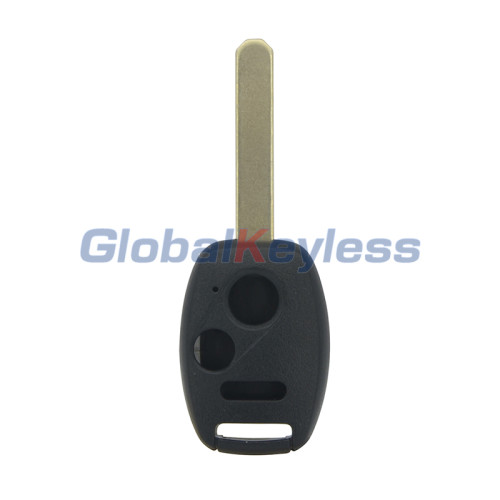 (No chip room) Remote head key shell 3 button for Honda Ridgeline CRV Fit Polit