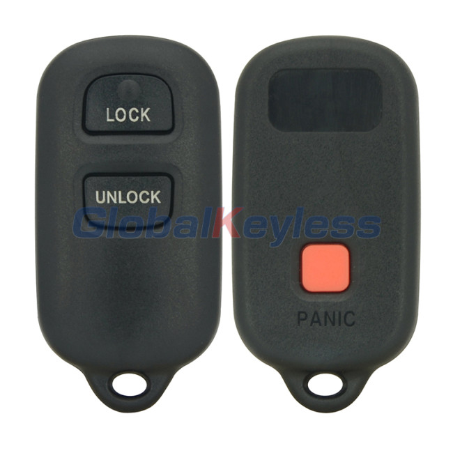 FCC GQ43VT14T Remote fob 3button 315Mhz for Toyota Camry Corolla PN 89742-06010