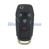 FCC N5F-A08TAA Flip Remote key 4 button 315Mhz Hitag Pro-ID49 chip for FORD FUSION PN 164-R7986