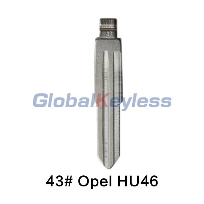#43 Flip Key Blade / Xhorse / Keydiy Universal Remote Flip Key