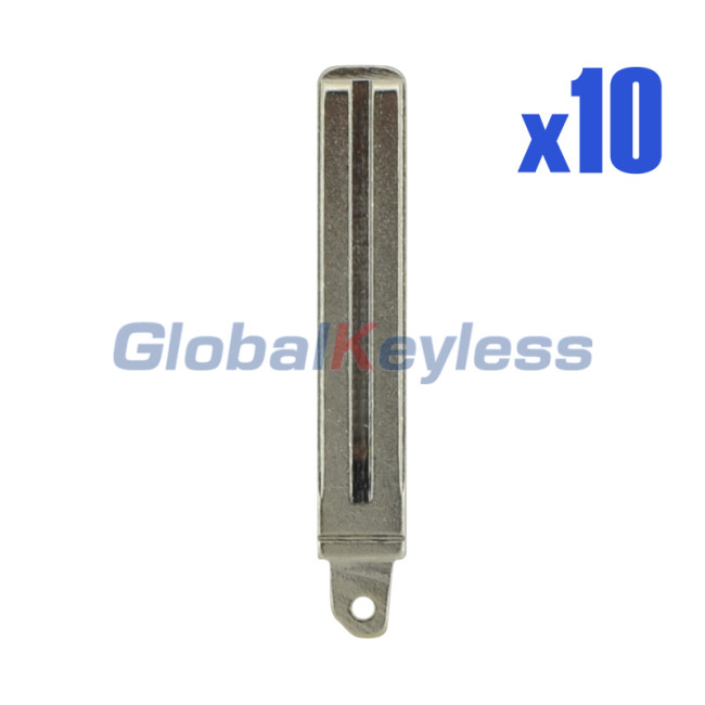 81996-A4000 81996-A7000 Flip key blade for Kia Optima Sorento Forte Soul 2013 2014 (Pack of 10)