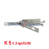 Lishi 2in1 Pick K5 V.3 Ign/Dr/Bt