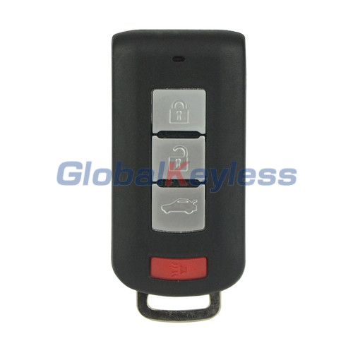 FCC OUC644M-KEY-N  8637A228 smart key shell 4 button for Mitsubishi LANCER