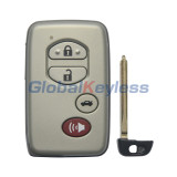 FCC HYQ14AAB Smart key shell 4 button for Toyota Corolla Camry Avalon 2009-2011 PN 89904-06041