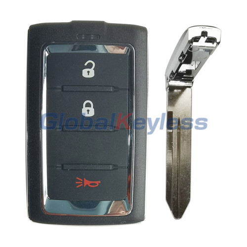 2021 Jeep Wagoneer / 3 button Smart key shell  / M3NWXF0B1