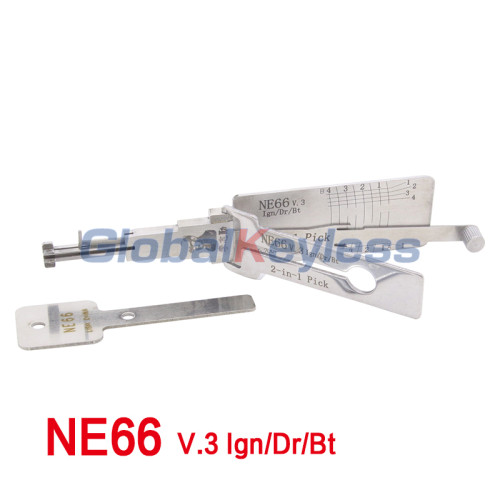 Lishi 2in1 Pick NE66 v.3 Ign/Dr/Bt