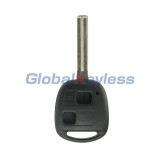 Remote key shell 2 button TOY48 long blade for Lexus ES300 LX470 SC300  SC400 1998-2001