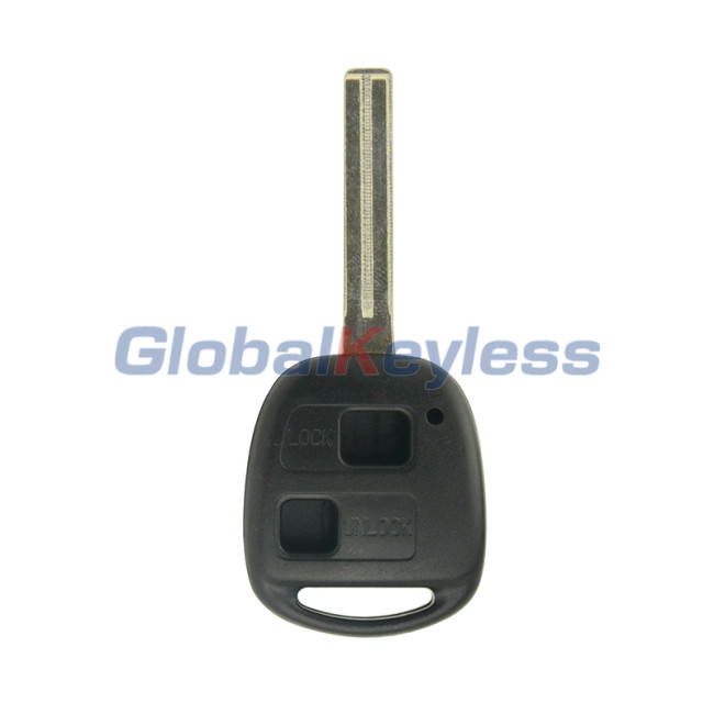 Remote key shell 2 button TOY48 long blade for Lexus ES300 LX470 SC300  SC400 1998-2001