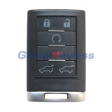 2008 2009 2010 Escalade remote key fob shell 6 button for Cadillac CTS DTS STS FCC OUC6000066
