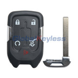FCC HYQ1EA Smart key shell 5 button for Chevrolet GMC Acadia