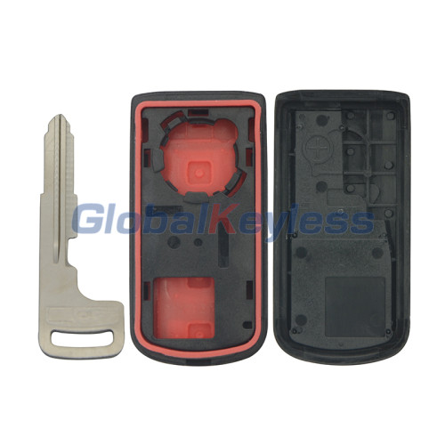 FCC OUC644M-KEY-N  8637A228 smart key shell 4 button for Mitsubishi LANCER