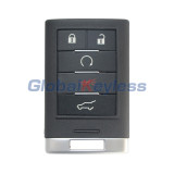 FCC NBG009768T smart key 5 button 434mhz for Cadillac SRX 2010-2015 PN 22865375 20984227 13502537