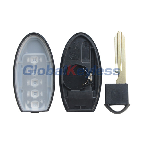 S180144310 smart key shell 5 button for Nissan Altima Maxima 2016 2017 2018 FCC KR5S180144014