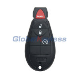 2013-2020 Dodge RAM / Jeep / 4 button Fobik key shell  / GQ4-53T