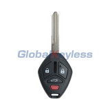 FCC OUCG8D-620M-A Remote key shell 4button  MIT6 blade for Mitsubishi Galant Eclipse 2006