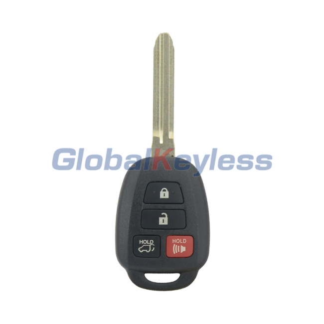 PN 89070-0R100 remote head key shell 4 button for Toyota Highlander RAV4 2014-2017 FCC GQ4-52T