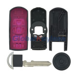 FCC ID WAZSKE13D01  WAZSKE13D02 smart key shell 3 button for Mazda CX-3 CX-5 2017 2018 2019 PN KDY3-67-5DY