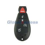 FCC IYZ-C01C Fobik shell 5 button for Chrysler 300 Town & Country Jeep Dodge Durango