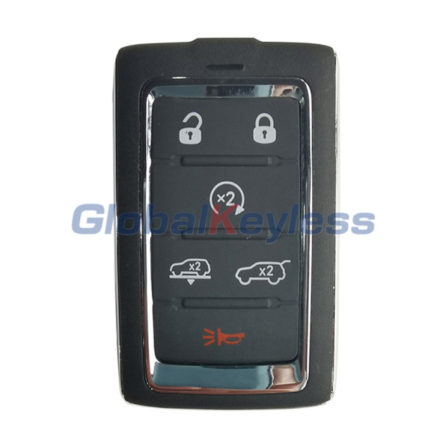 2021-2022 Jeep Wagoneer / 6 button Smart key shell / M3NWXF0B1