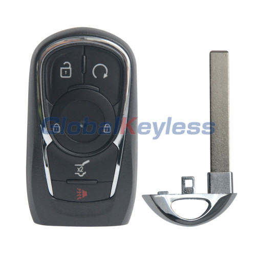Smart key shell 5 button for 2017 Buick Envision Lacrosse