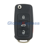 PN 5K0837202AE remote key 315Mhz ID48 chip 4 button HU66 for VW Beetle CC Eos Golf GTI Jetta Passat Tiguan 2012-2016 FCC NBG010180T