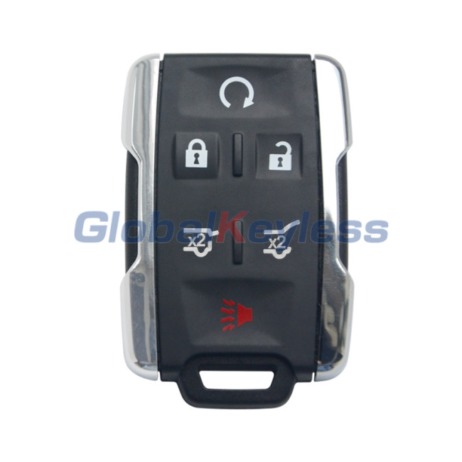 FCC M3N-32337100 remote fob key shell 6 button for Chevrolet PN 13577770