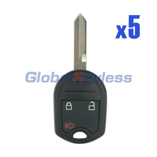 CWTWB1U793 Remote key 3 button 315Mhz 4D63 80 BIT chip for Ford Edge (Pack of 5)