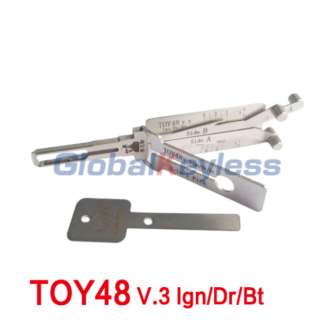 Lishi 2in1 Decoder TOY48 v.3 Ign/Dr/Bt