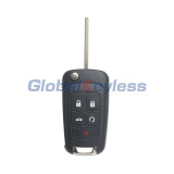 13500226 Keyless key 5 button 315Mhz ASK HTAG2 ID46 PCF7941E for Chevrolet Equinox Camaro flip key V2T01060512