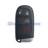 2011-2020 Dodge Chrysler / 4 button Smart key shell / 68066350AF / M3N-40821302