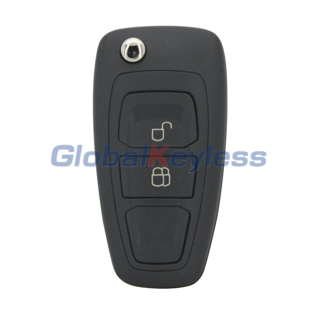 PN 1919604 5WK50165 Flip key 2 button 434mhz FSK with 4D63 80 bit chip for Ford Ranger 2011-2015