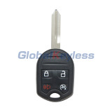 FCC CWTWB1U793 Remote Head Key Remote Start 4 Button 434Mhz 4D63 80bit chip for 2009-2017 Ford Explorer Expedition F-Series PN 164-R8067