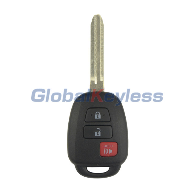 FCC GQ4-52T Remote key 3 button 314.4mhz G chip for Toyota RAV4 Highlander Squeoia Tundra Tacoma 2014-2019 P/N 89070-0R120