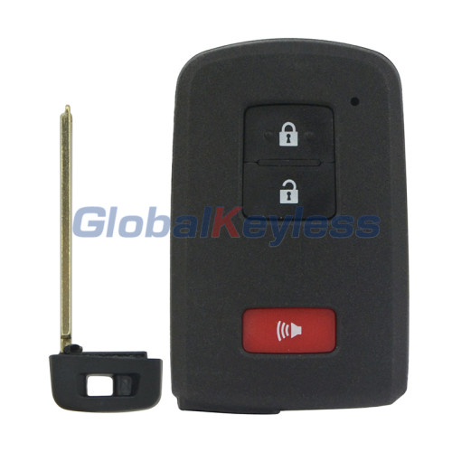 PN 89904-60D90 Smart key shell 3 button for Toyota Land Cruiser