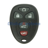FCC KOBGT04A remote fob 5 button 315Mhz for Pontiac G5 G6 Chevrolet Malibu Saturn Aura 2007