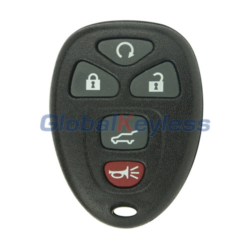 FCC KOBGT04A remote fob 5 button 315Mhz for Pontiac G5 G6 Chevrolet Malibu Saturn Aura 2007