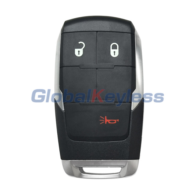 2019-2021 Dodge Ram / 3 button Smart key  / 433Mhz 4A Chip / PN:68365299AB / GQ4-76T
