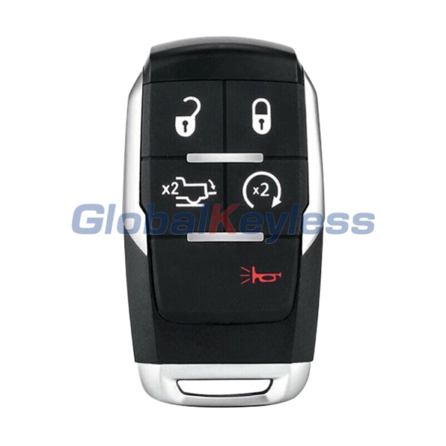 2019-2021 Dodge Ram / 5 button Smart key / 433Mhz 4A Chip / PN:68375456AB / GQ4-76T