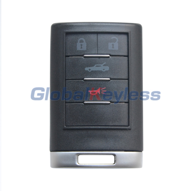 Remote control key shell 4 button for Chevrolet Corvette 2009 2010 2011 2012 key fob shell