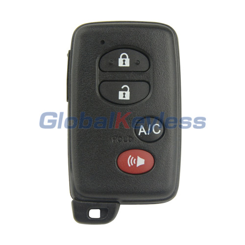 PN 89904-47420 89904-47350 4 button smart key shell for Toyota Prius FCC HYQ14AAB/HYQ14ACX