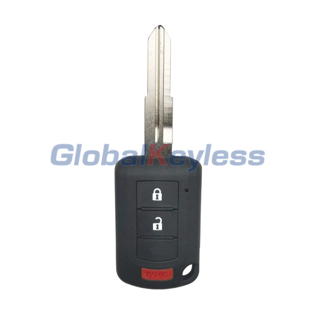 FCC OUCJ166N remote head key 3 button 315mhz ID46 chip for 2016 2017 Mitsubishi Lancer PN 6370B944