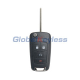 FCC KR55WK50073 2014 Chevrolet Impala Flip Key Keyless Smart Key 315Mhz 4 Button OHT01060512